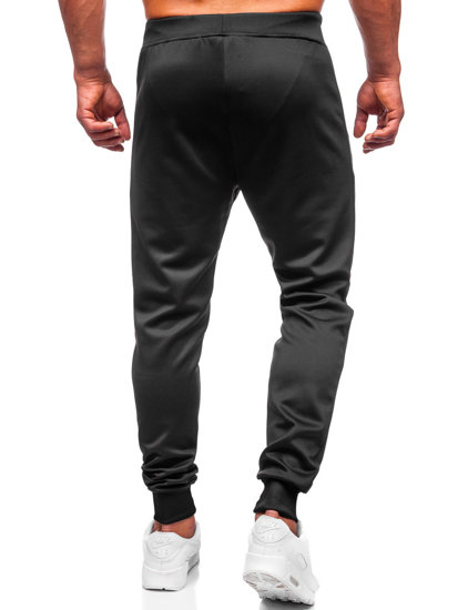 Herr Sweatpants Svart Bolf K10277