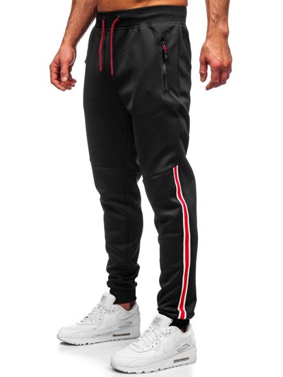 Herr Sweatpants Svart Bolf K20025