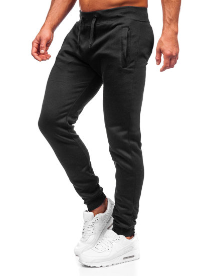 Herr Sweatpants Svart Bolf XW01