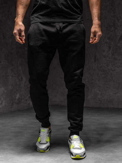 Herr Sweatpants Svart Bolf XW01-C