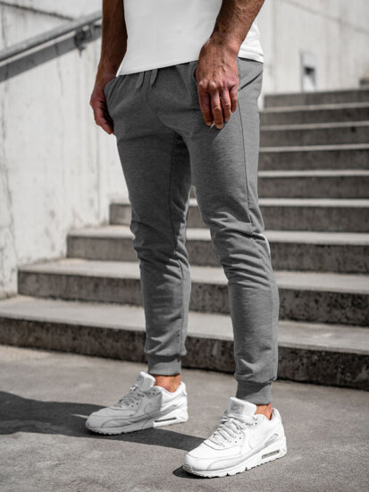 Herr Sweatpants Svart Bolf XW02