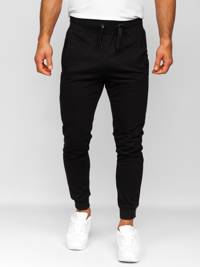 Herr Sweatpants Svart Bolf XW02