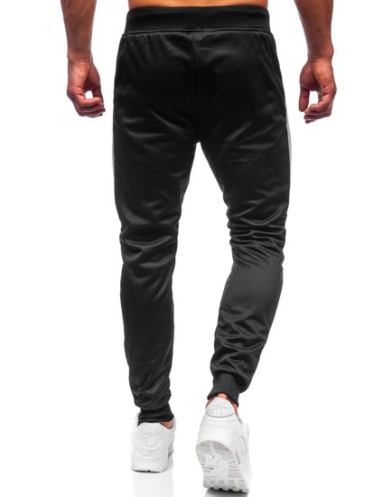 Herr Sweatpants Svart-Grå Bolf K50011