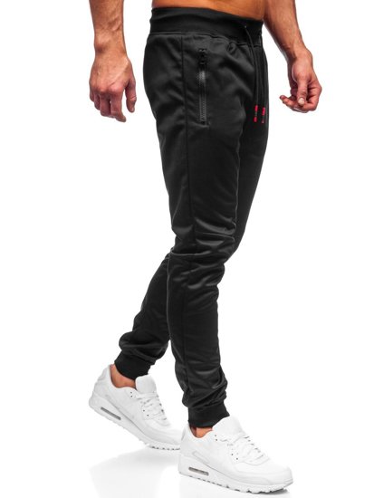 Herr Sweatpants Svart-Röd Bolf K50005