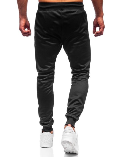 Herr Sweatpants Svart-Röd Bolf K50005