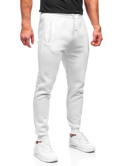 Herr Sweatpants Vit Bolf CK01