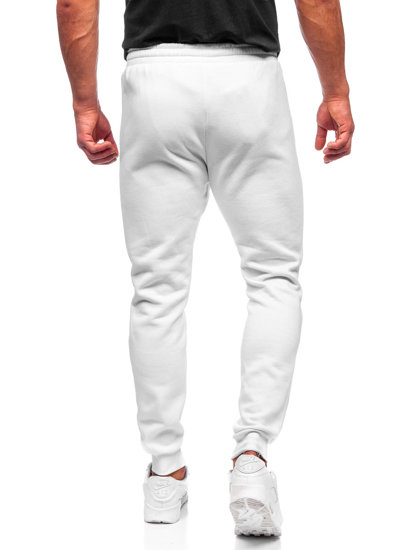 Herr Sweatpants Vit Bolf CK01