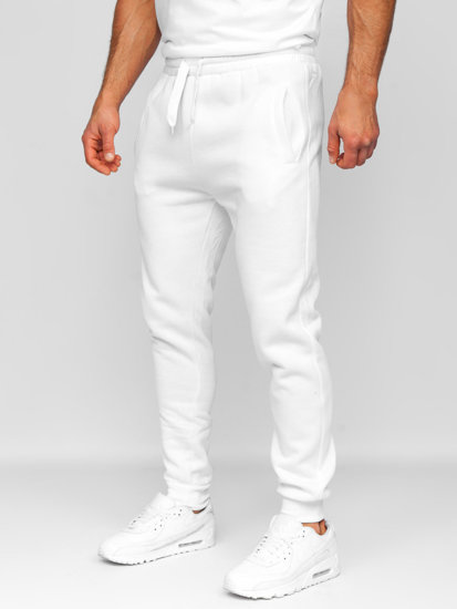 Herr Sweatpants Vit Bolf CK01