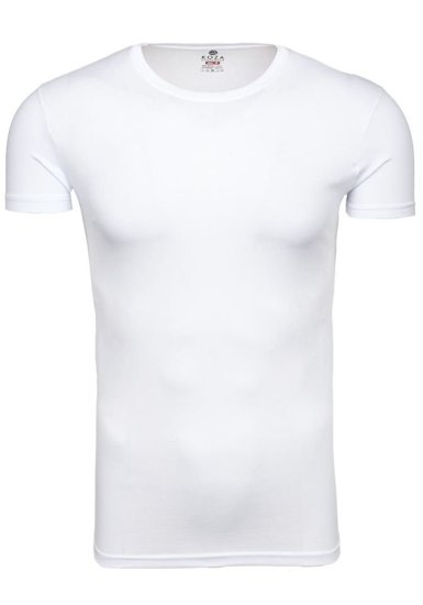 Herr T-shirt Vit Bolf 9012