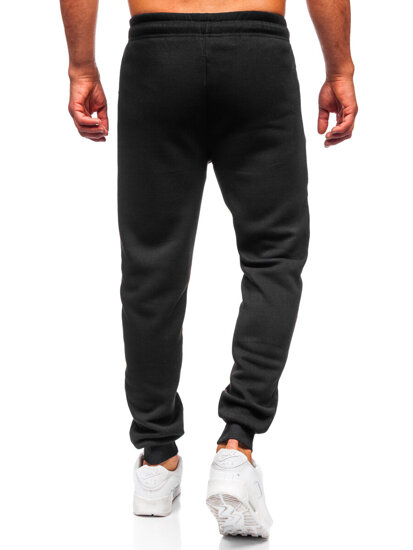 Herr Tjock Jogger-sweatpants Svart Bolf JX6217