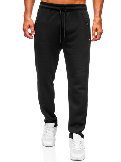 Herr Tjock Jogger-sweatpants Svart Bolf JX6278