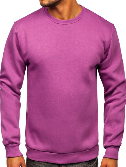 Herr Tjock Sweatshirt Violett Bolf 2001