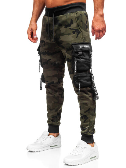 Herr Varm Cargo-joggers Khaki Bolf HSS112