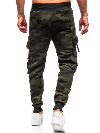 Herr Varm Cargo-joggers Khaki Bolf HSS353