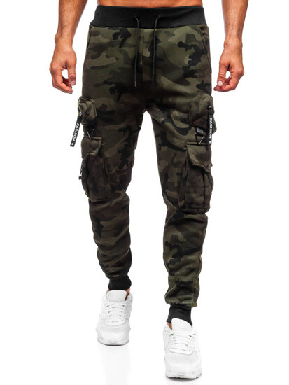 Herr Varm Cargo-joggers Khaki Bolf HSS353