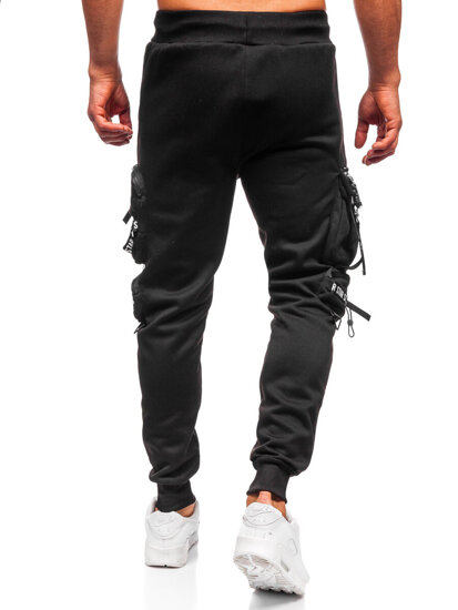 Herr Varm Cargo-joggers Svart Bolf HSS342