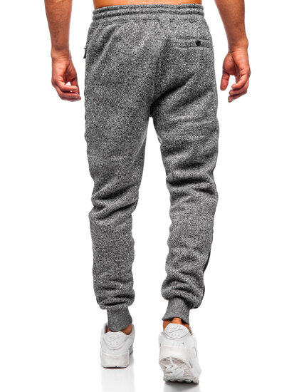 Herr Varm Jogger-sweatpants Antracitgrå Bolf Q1100