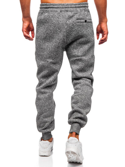 Herr Varm Jogger-sweatpants Antracitgrå Bolf Q1104