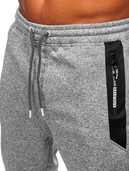 Herr Varm Jogger-sweatpants Grå Bolf Q1100