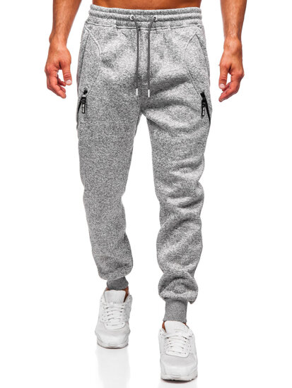 Herr Varm Jogger-sweatpants Grå Bolf Q1104