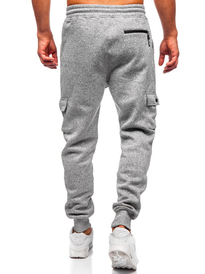 Herr Varm Jogger-sweatpants Grå Bolf Q1108