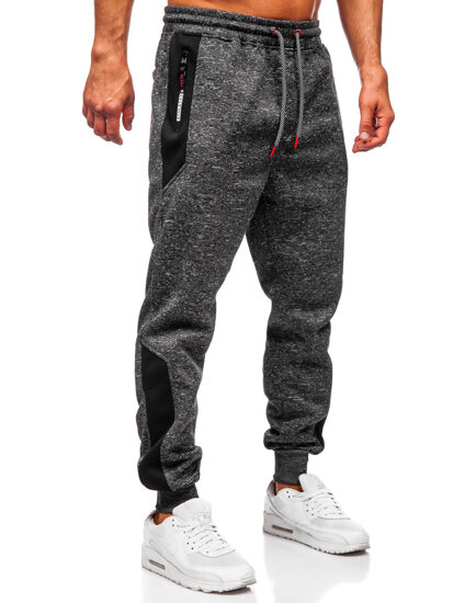 Herr Varm Jogger-sweatpants Grafitgrå Bolf Q1200