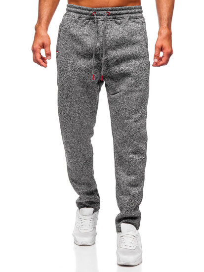 Herr Varm Sweatpants Antracitgrå Bolf Q1105