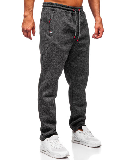 Herr Varm Sweatpants Grafitgrå Bolf Q1105