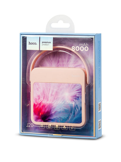 Power Bank Rosa 8000mAh J20