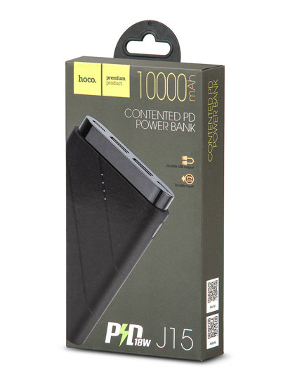 Power Bank Svart 10000mAh  J15