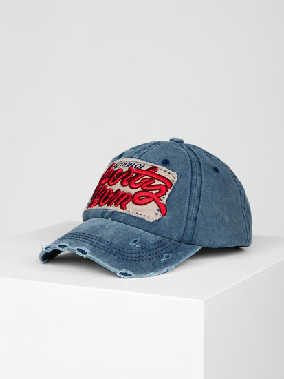 Snapback Keps Marinblå Bolf CZ103