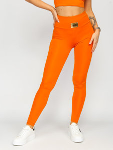 Dam 2-delad sportset Fashion Orange Bolf 022