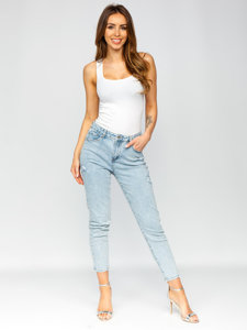 Dam Jeans Himmelsblå mom fit Bolf FL2192