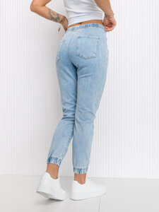 Dam Jeans Mom Fit Blå Bolf BF108