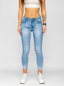 Dam Jeans Skinny Fit Himmelsblå Bolf S0002