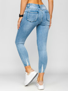 Dam Jeans Skinny Fit Himmelsblå Bolf S0002