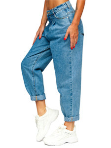 Dam Jeans Slouchy Blå Bolf BS586