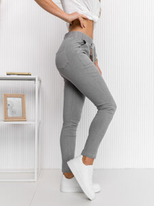 Dam Jeans-leggings Grå Bolf S108