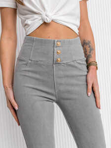 Dam Jeans-leggings Grå Bolf S110