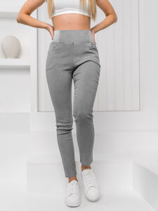 Dam Jeans-leggings Grå Bolf S111