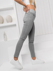 Dam Jeans-leggings Grå Bolf S111