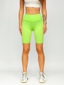 Dam Kortrandiga Leggings Grön-Neon Bolf 5YY734