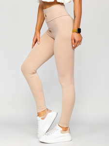 Dam Leggings Beige Bolf 021A