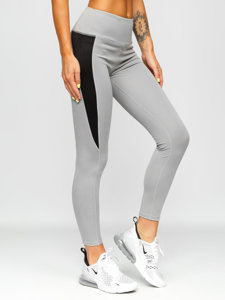 Dam Leggings Grå Bolf YW89006