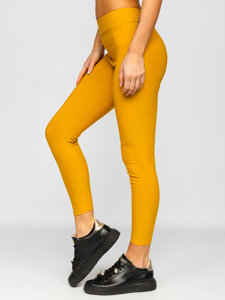 Dam Leggings Kamelfärgad Bolf YW01053