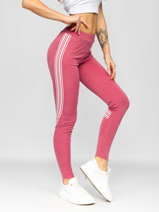 Dam Leggings Mörkrosa Bolf W7155