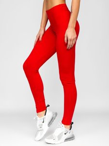 Dam Leggings Röd Bolf YW01044