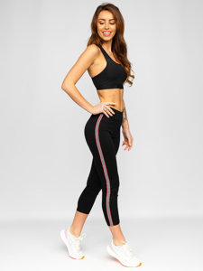 Dam Leggings Svart Bolf TS214