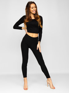 Dam Leggings Svart Bolf TS228