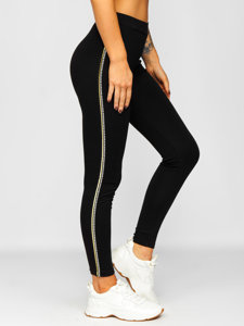 Dam Leggings Svart Bolf W6916